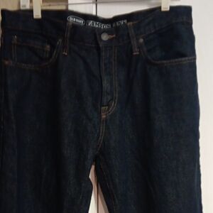 Old Navy Men's Dark Blue Relaxed Jeans